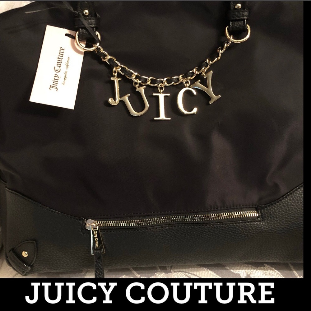 JUICY COUTURE LARGE LOGO LUGGAGE CARRY ON BAG - Picture 4 of 8